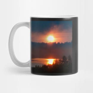 Golden Columbia River Sunrise 5 Mug